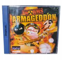 WORMS ARMAGEDDON SEGA DREAMCAST DC KOMPLET 3xANG STAN BDB