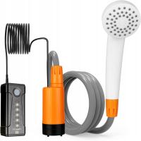 Prysznic turystyczny Liebmaya Z LATARKĄ 2200 mAH na camping,podróż