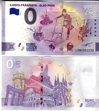 UE -Banknot 0-euro-Finlandia 2022-1 Iloista Pääsi