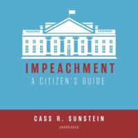 Impeachment - Sunstein, Cass R. AUDIOBOOK