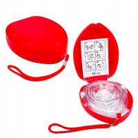 MASKA DO SZTUCZNEGO ODDYCHANIA CPR RKO MASECZKA Z ETUI