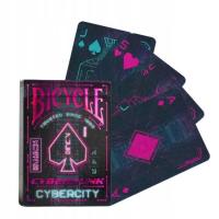 Cyberpunk cybercity Bicycle игральные карты