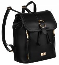 PETERSON женский рюкзак стильный городской маленький рюкзак черный