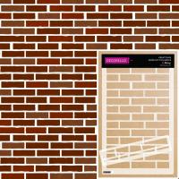 Шаблон покраски кирпича нет.5-многоразовые