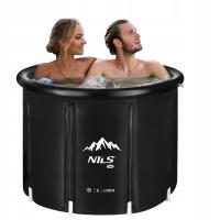 Beczka Do Morsowania Wanna Lodowa Do Regeneracji Basen Przenośny 612 L