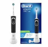 SZCZOTECZKA ELEKTRYCZNA DO ZĘBÓW ORAL-B VITALITY CROSS 100 CZARNA TIMER