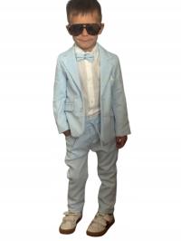 Garnitur 3 częściowy chłopięcy błękitny