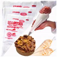 RĘKAWY CUKIERNICZE DEKORATOR WORKI JEDNORAZOWE ZESTAW 300 SZTUK 3 ROZMIARY