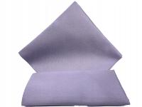 FIOLETOWA GŁADKA DWUSTRONNA POSZETKA WYPUSTKA BUTONIERKA