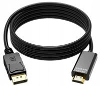 Kabel DisplayPort do HDMI SH 1,80 m 4K