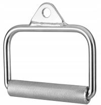 Uchwyt do wyciągu atlasu pojedynczy obrotowy ryflowany stalowy mocny