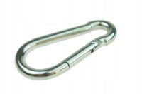 10 x Karabińczyk do lin ocynk 7mm