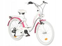 Городской велосипед INDIANA Moena 24 дюйма для девочек