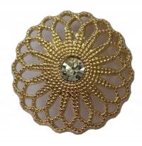 GUZIKI PŁASZCZOWE GUZIK DO PŁASZCZA 28 mm - ZŁOTY