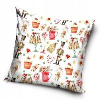 Poszewka ŚWIĄTECZNA na poduszkę JASIEK 40 x 40 cm (PNL237011)