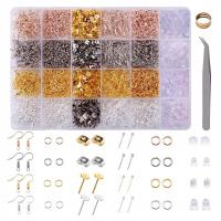 3600Pcs Earring Making Kit DIY Earrings Posts Earring Findings Silicone
