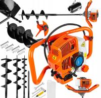 WIERTNICA ŚWIDER SPALINOWA + 3 WIERTŁA 10 15 20