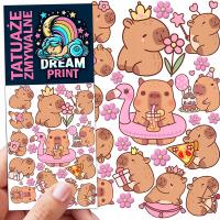 ДЕТСКИЕ МОЮЩИЕСЯ ТАТУИРОВКИ КАПИБАРА КАПИБАРА ОРИГИНАЛЬНЫЕ УЗОРЫ