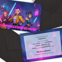 ПРИГЛАШЕНИЕ ОХОТНИЦЫ НА ДЕМОНОВ K-POP HUNTRIX ПРИГЛАШЕНИЯ КОНВЕРТЫ БЕСПЛАТНО