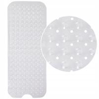 MATA ŁAZIENKOWA ANTYPOŚLIZGOWA DO WANNY TRANSPARENTNA DŁUGA 99x40 ODPORNA