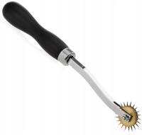 KOŁO KOLCZASTE WARTENBERGA METALOWY SEX KOŁOWROTEK DO MASAŻU BDSM Z KOLCAMI