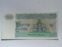 [B2959] Myanmar 20 kyats 1994 r. UNC