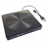 Минидиск-плеер USB внешний CD DVD RW Writer Drive Player черный