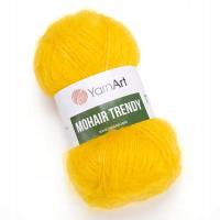 YarnArt Mohair Trendy 136 желтый / много Mohair