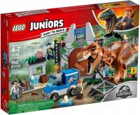 LEGO Juniors 10758 JURASSIC WORLD Trex na wolności