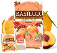 Basilur ORANGE PEACH фруктовый чай апельсин экспресс-25 х 1,8 г