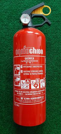 ПОРОШКОВЫЙ ОГНЕТУШИТЕЛЬ 1KG-GP-1XABC