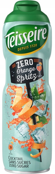 Syrop Orange Spritz Zero cukru 600ml Teisseire