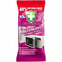 Микроволновые и холодильные чистящие салфетки Green Shield Microwave 70шт
