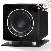 Elipson PRESTIGE FACET SUB10 SUBWOOFER AKTYWNY 250W BLACK GLOSS