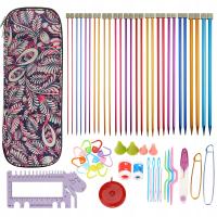 Набор для вязания спицы для пряжи 59 el. набор проводов с чехлом