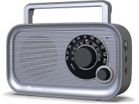 РАДИО HANIA СЕРЫЙ LW FM ELTRA С ПИТАНИЕМ ОТ БАТАРЕИ