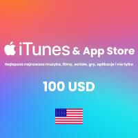 DOŁADOWANIE ITUNES 100$ USD APPSTORE | IPHONE | USA
