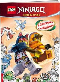 РАСКРАСКА LEGO NINJAGO С НАКЛЕЙКАМИ