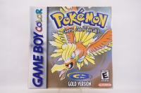 Pokemon Gold Version Nintendo Game Boy Color NOA