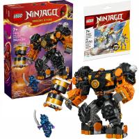 Lego Ninjago мох стихии Земли Коула 71806 Ледяной дракон 30649