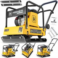 Уплотнитель грунта трамбовщик перемычка высший 120 кг 6,5 л. с. Loncin мат колеса