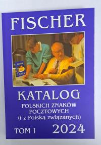 Katalog Polskich Znaczków Pocztowych Fischer 2024 Tom I