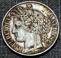 FRANCJA - 5 FRANKÓW 1851 A