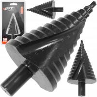 VERKE V05054 WIERTŁO STOŻKOWE STOPNIOWE SPIRALNE CHOINKOWE HSS 4-52mm