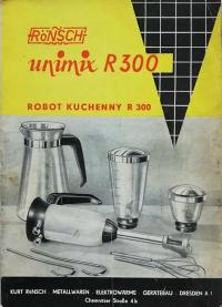RONSCH Unimix R300 кухонный комбайн рецепты