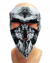 DWUSTRONNA MASKA NEOPRENOWA na TWARZ MOTOR QUAD