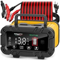 Prostownik do akumulatorów SMART 7w1 z funkcją naprawy automatyczny 12V 24V