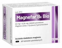 Magnefar B6 Bio 60 tabletek powlekanych