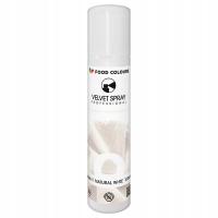 Zamsz w sprayu Food Colours New Velvet 100ml Biały - Natural White