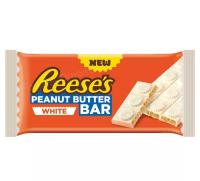 Шоколадное белое арахисовое масло Reese'S Peanut Butter White Bar 90g USA